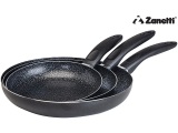 Kochset LA ROSSA Ø20cm Aluminium schwarz, rot