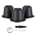 Set Kaffeetassen ECO Polypropylen schwarz