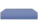 Fixleintuch DH BOXSPRING 120x200cm blau