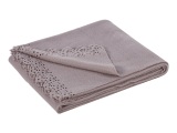 Decke TRUDY 130x160cm grau unifarben