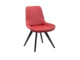 Stuhl AROSA Leder rot