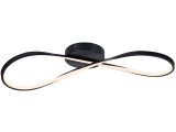 Deckenlampe HONG 26cm 30W schwarz