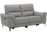 2er Sofa FLAT grau