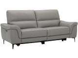 3er Sofa FLAT grau