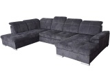 undefined, Ecksofa BRUNO Stoff anthrazit