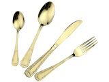 Besteck-Set NORMA 24-teilig goldfarben