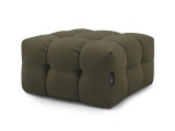 Hocker CLOUD 84x84x43cm stoff grün