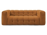 3er Sofa BOBOCHIC CLOUD Stoff gelb