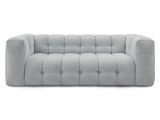 3er Sofa BOBOCHIC CLOUD Stoff hellgrau