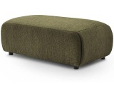 Hocker JEANNE 117x66x45cm stoff mit textur grün