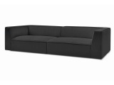 Sofa BOBOCHIC MOLIERE Cord-Stoff dunkelgrau