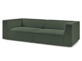 Sofa BOBOCHIC MOLIERE Cord-Stoff grün