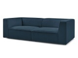 Sofa BOBOCHIC MOLIERE Cord-Stoff dunkelblau