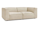 undefined, Sofa BOBOCHIC MOLIERE Samt beige