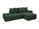 Ecksofa BOBOCHIC MONT-BLANC Stoff chiniert grün