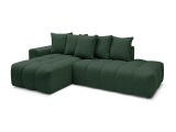 Ecksofa BOBOCHIC MONT-BLANC Stoff chiniert grün