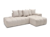 Ecksofa BOBOCHIC MONT-BLANC Stoff chiniert beige