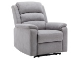 Relaxsessel UALI Stoff grau