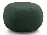 Hocker ALESIA 71x71x42cm boucle-stoff grün