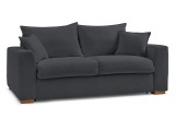 Bettsofa BOBOCHIC AUGUSTIN Boucle-Stoff dunkelgrau