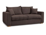 Bettsofa BOBOCHIC AUGUSTIN Cord-Stoff rotbraun