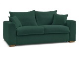 Bettsofa BOBOCHIC AUGUSTIN Boucle-Stoff grün