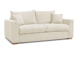 Bettsofa BOBOCHIC AUGUSTIN Cord-Stoff beige