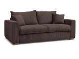 Bettsofa BOBOCHIC AUGUSTIN Cord-Stoff rotbraun