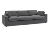 Sofa BOBOCHIC BELAIR Stoff dunkelgrau