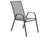 Gartenstuhl PRIME Edelstahl schwarz