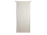 Scheibengardinen NEMI 90x210cm kleiderstangegriff durchsichtig dunkelbeige