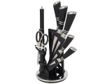 Messerset TONI Edelstahl schwarz