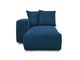Récamière BOBOCHIC VOLTAIRE Cord-Stoff dunkelblau