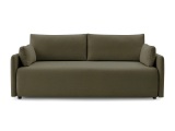 3er Sofa BOBOCHIC MARCEL Stoff grün