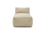 Récamière 1 Platz RIVIERA Stoff beige