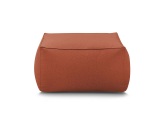 Gartenhocker RIVIERA 80x80x42cm stoff orange
