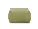 Gartenhocker RIVIERA 80x80x42cm stoff grün