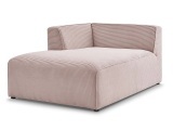 Récamière BOBOCHIC MEGEVE Cord-Stoff rosa