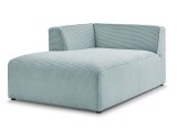 Récamière BOBOCHIC MEGEVE Cord-Stoff hellblau