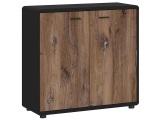 Kommode FLAGSTAFF 2 Türen 40x89.2x87.2cm eiche
