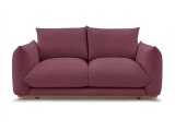2er Sofa BOBOCHIC ERNEST Stoff rot