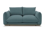 2er Sofa BOBOCHIC ERNEST Stoff dunkelblau