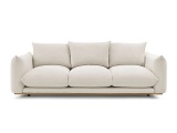 2er Sofa BOBOCHIC ERNEST Stoff beige