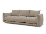 2er Sofa BOBOCHIC ERNEST Stoff taupe