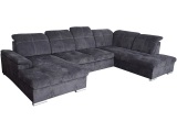 undefined, Ecksofa BRUNO Stoff anthrazit