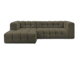 Ecksofa BOBOCHIC CLOUD Stoff grün