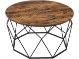 Couchtish RUSTIK VASAGLE 80x80x45cm braun