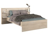 undefined, Bett ESCALE 140x200cm eiche