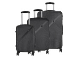 undefined, Set mit 3 Koffern WAYFARER schwarz