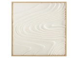 Leinwand NAOMI weiss 80x80x4cm